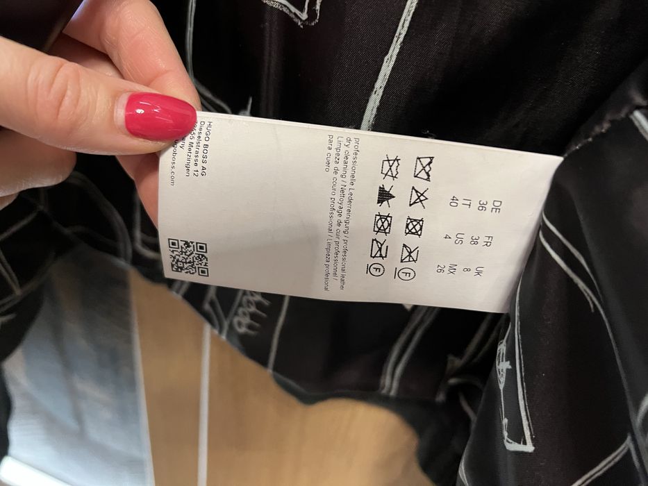 BOSS Orange (Hugo Boss) дамско кожено яке S – като ново