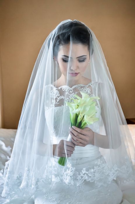 изысканное свадебное платье