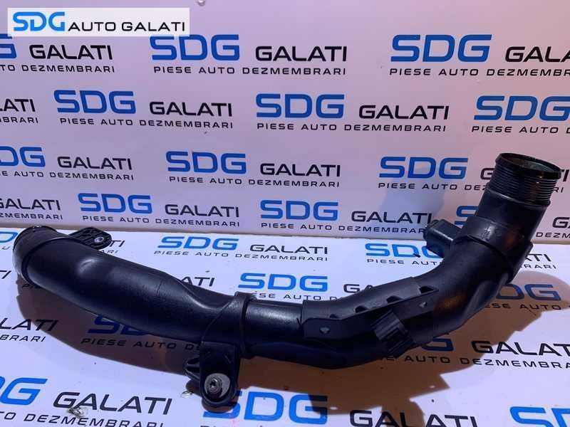 Conducta Presiune Aer Radiator Intercooler Turbo Turbina Turbosuflanta VW Golf 6 2.0 TDI CBAA CBAB CBDA CBDB CBDC CBBB CJAA 2009 - 2011 Cod 5N0145840F 1K0145840AB