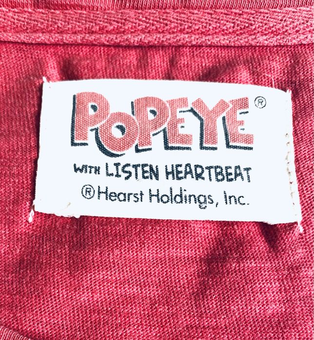 Винтажная Майка Моряк Попай