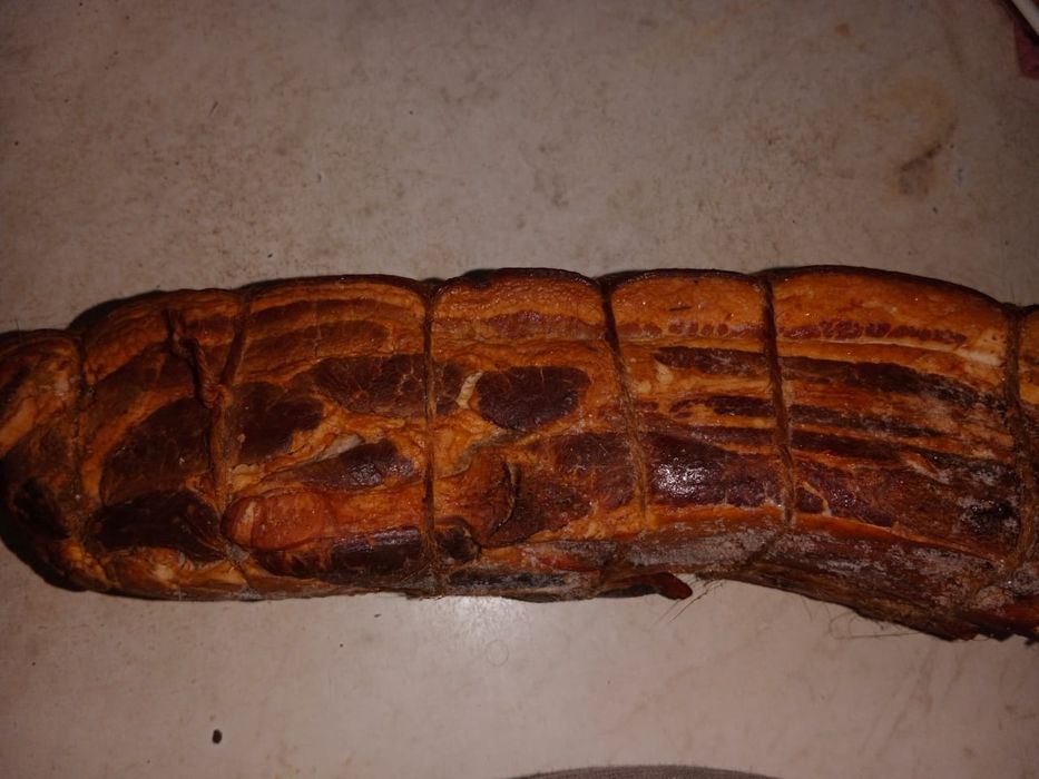 Сало копчёное домашнее