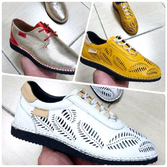 Мягкие лёгкие кожаные туфли топсайдеры кроссы на Eva-подошве, Турция!