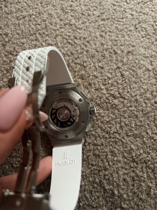 Hublot big bang lady 41mm бял