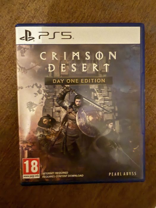 Продам диск с игрой Crimson Desert