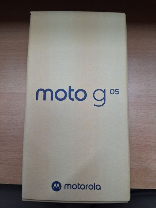Смартфон Motorola G05,цвят тъмно син,НОВ с гаранция до 24.10.2027г.