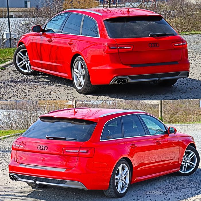 Audi A6 S-Line!Soft close uși!Perne de aer!Camere 360!Rate!Garanție!