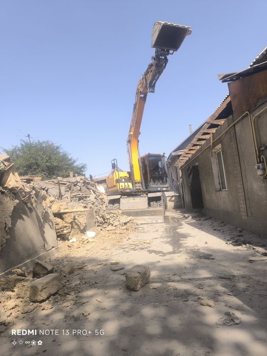 Экскаватор Услуги Эксковатора Алматы