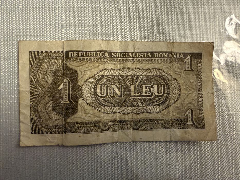 Bacnota de 1 lei 1966
