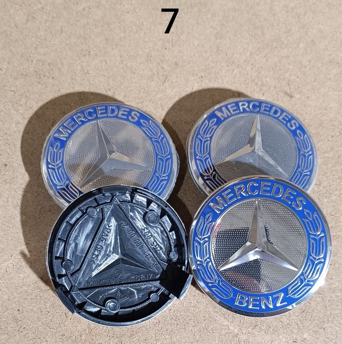 Капачки за джанти Mercedes Мерцедес 75мм