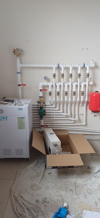 Установка газовых котлов