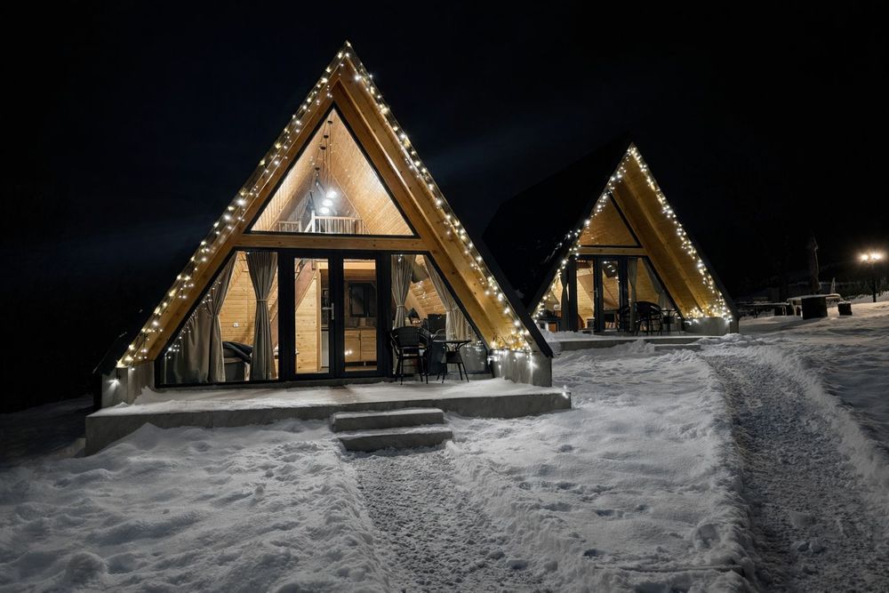 Căsuțe A-frame Green Hill Popas