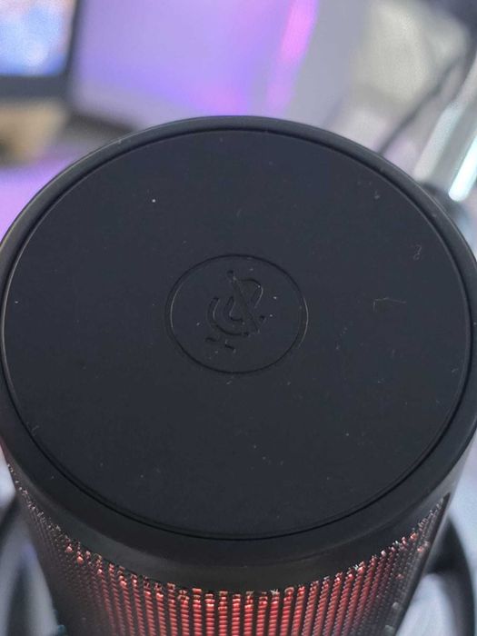 Microfon Gaming USB cu RGB, Condenser, Stare Impecabilă