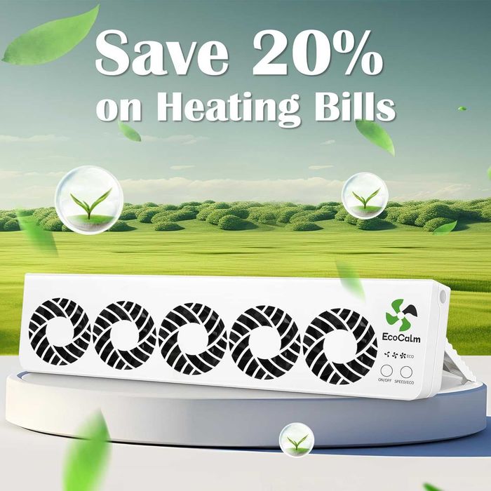 Ventilator inteligent pentru radiator / economisește energie 30%