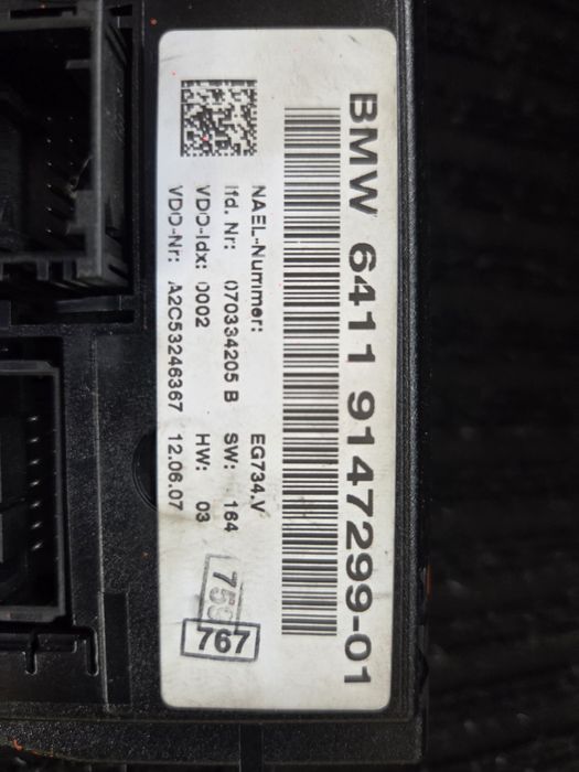 Управление за двузонов климатроник BMW E87  E90 E91
