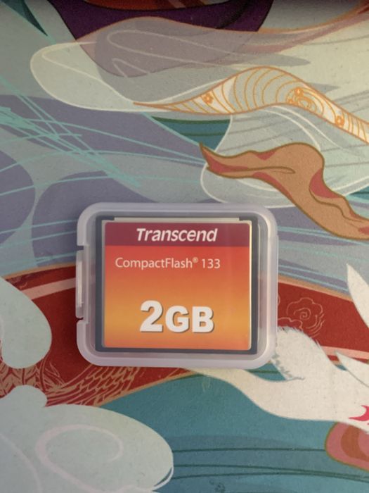 Карта памяти Transcend CompactFlash 133x 2GB