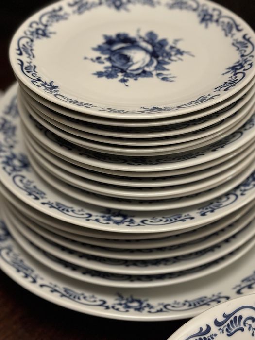 Луксозен чешки сервиз Henriette Bohrmia