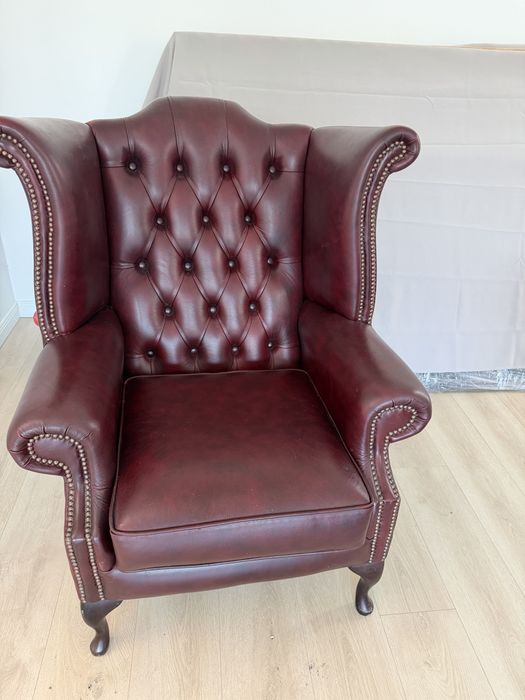 Fotoliu Chesterfield model Queen Anne