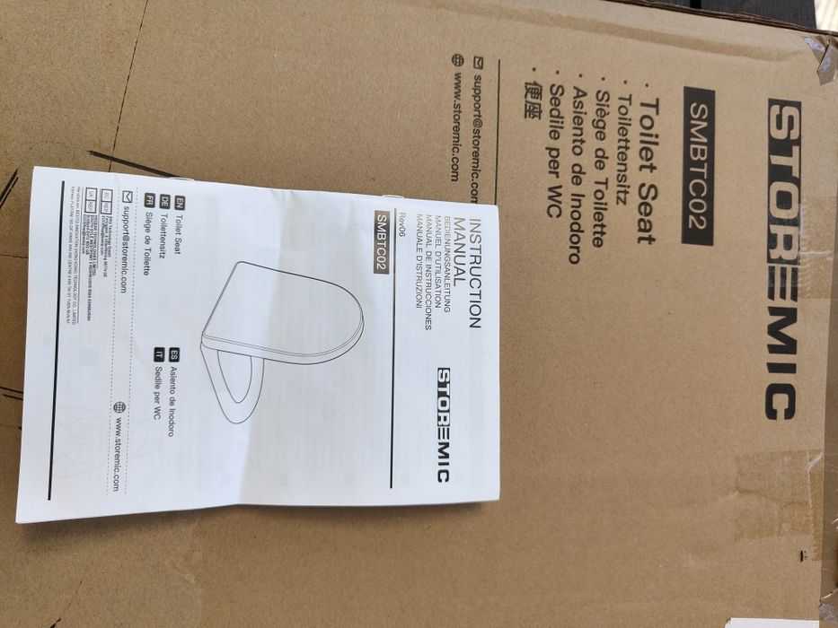 Capac WC STORMIC SMBTC02 – Nou, Sigilat