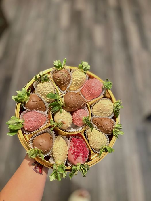 клубника в шоколаде