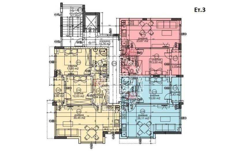 Продава се Двустаен апартамент в Варна, Бриз - 65 кв.м за 1790 €/кв.м - Снимка #3