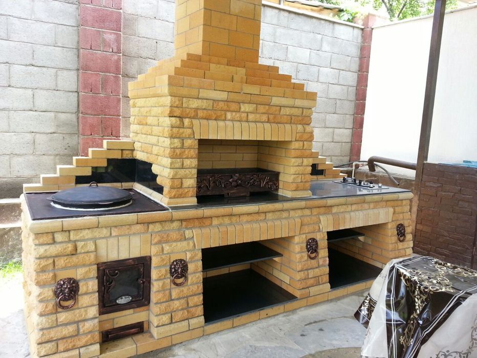Печник,мангалы,камины, барбекю
