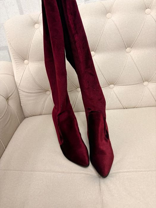 Женские три новые ботфорты