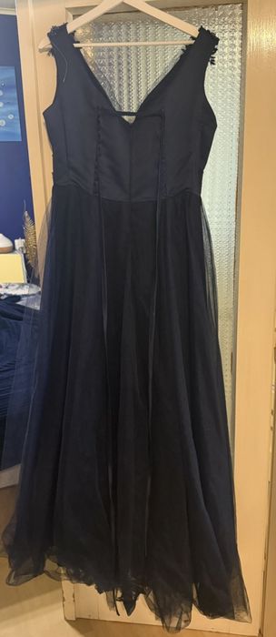 Официална синя рокля