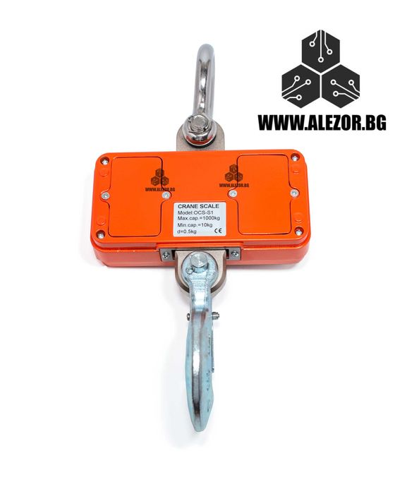 Кранова Везна 1000 Кг, Резолюция 500гр., 1 Тон, Дистанционно, 20200153