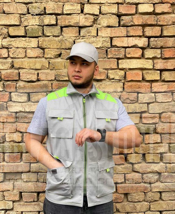 Спецодежда жилетка сигнальная для дорожных служб