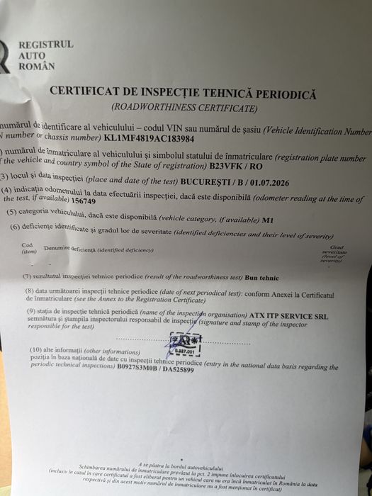 Cel mai ieftin! Unic proprietar vând Chevrolet spark