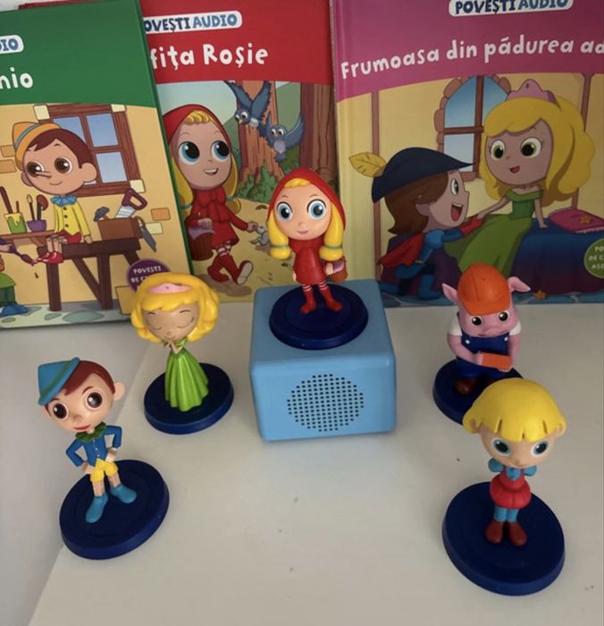 Set boxa audio litera si figurine