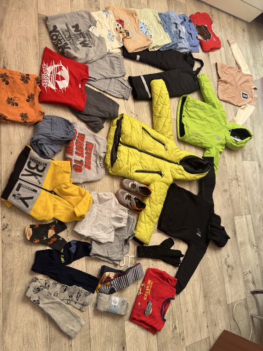 Пакет одежды для мальчика с 110-128