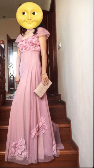 Нежное вечернее платье