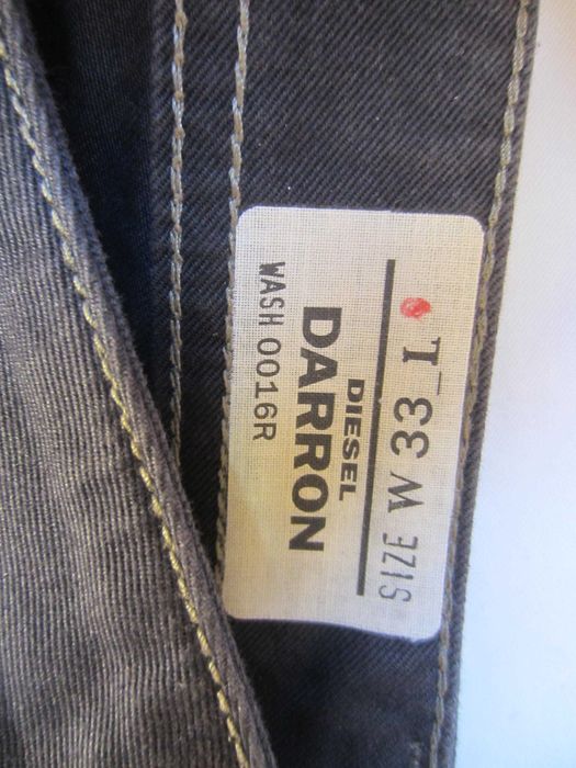 Blugi Diesel DARRON, W33 L34,Talie=88cm,Lung=106cm,drepti, noi