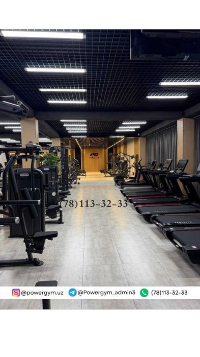 Yugurish yo'lakchalari PowerGYM. Bepul o'rnatish va servis xizmati!