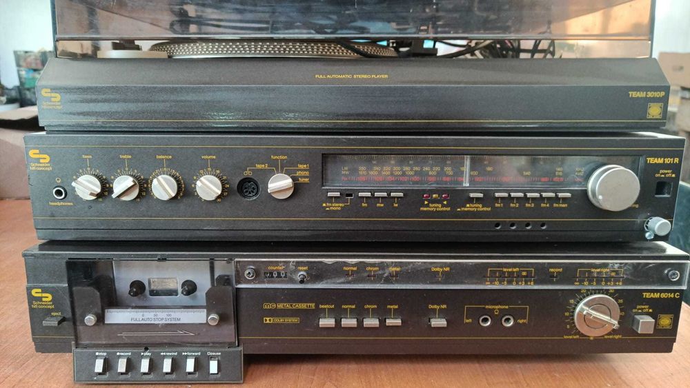 linie audio Snaider TEAM 101R Team 6014C, 3010P Functionabile