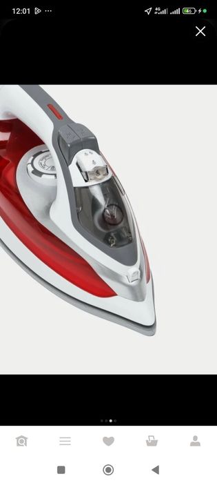 Утюг Tefal TE-233, керамическая подошва, мощность 2600Вт, паровой удар