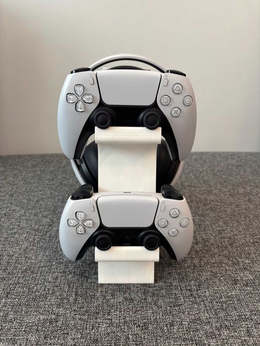 Suport pentru casti si 2 controllere