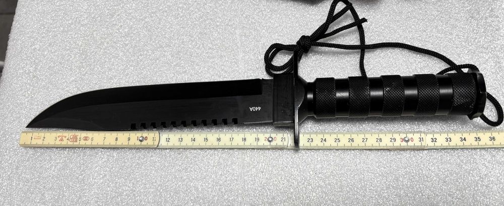 Голям Тактически нож Boker Magnum Survivalist с Кания/естествена кожа/