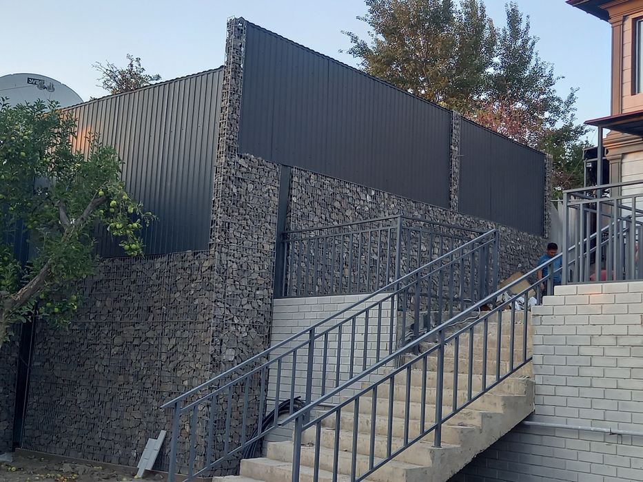 Установка Габионов