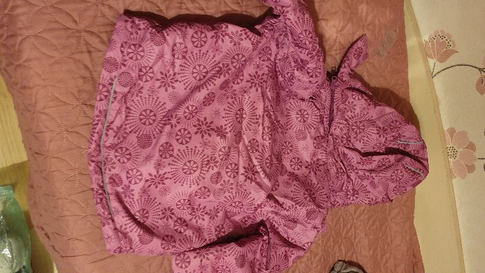 Детски комплект - Ски Грейка - Ватирано Яке и Гащеризон за момиче