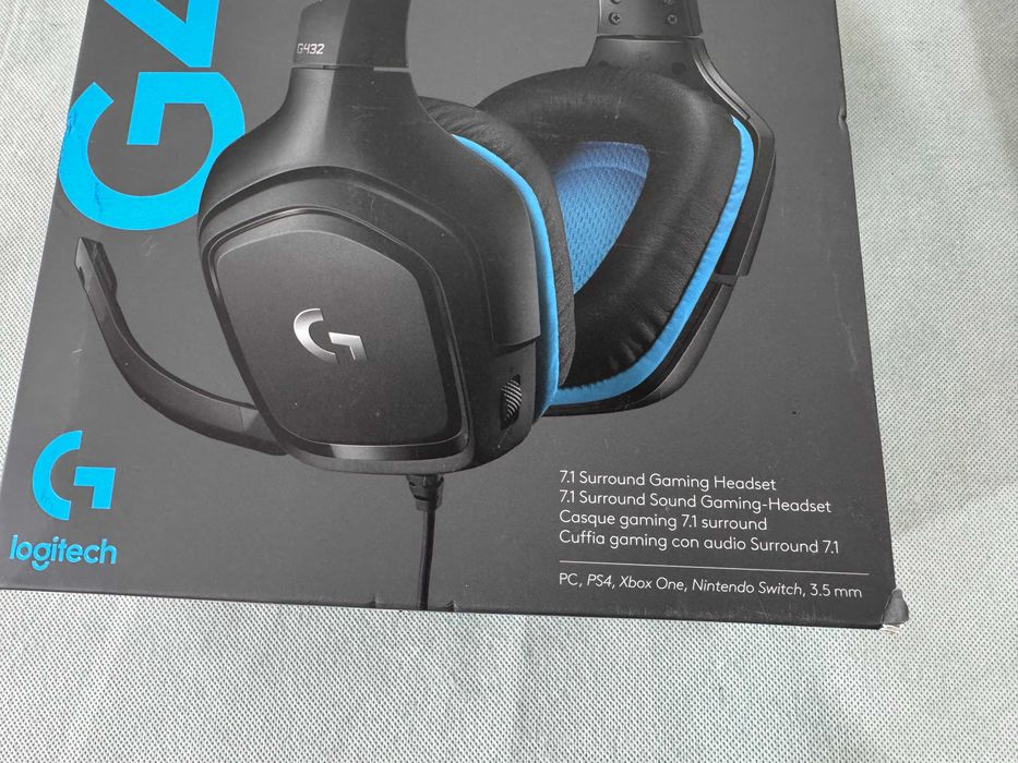 Слушалки - Logitech G432