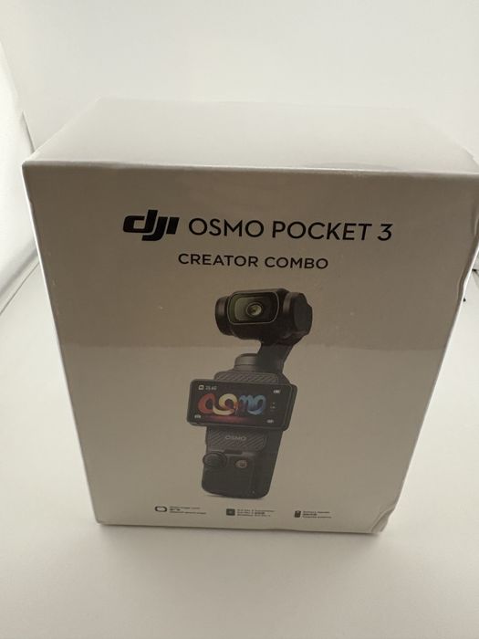 Camera de actiune DJI Osmo Pocket 3 Creator Combo, 4K, Wi-Fi, sigilat