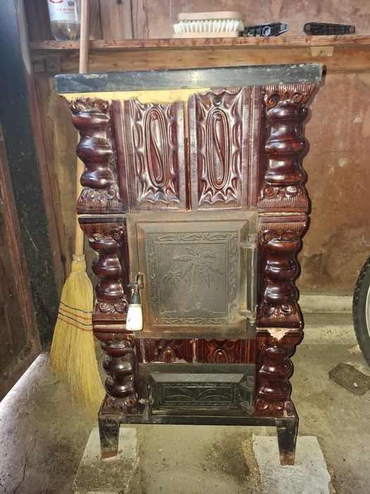 Soba teracota pe 3 randuri.