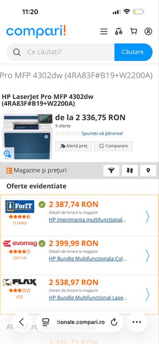 Imprimanta HP LaserJet 4302dw