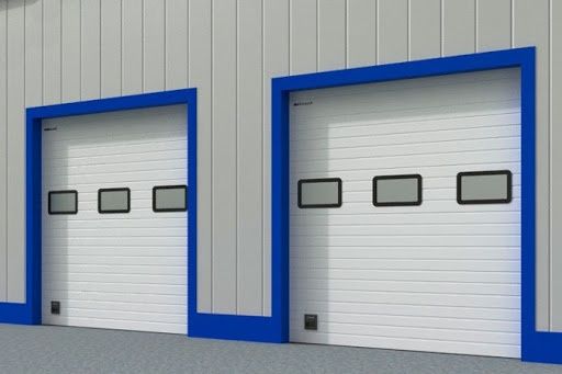 Гаражные секционные ворота