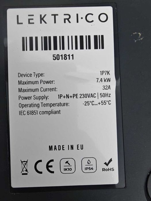 Lektrico 1P7K  7 kw monofazat utilizata