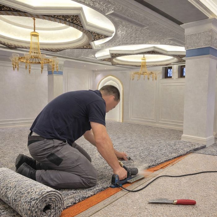 Профессиональная укладка ковров и ковролина. Гарантия качества