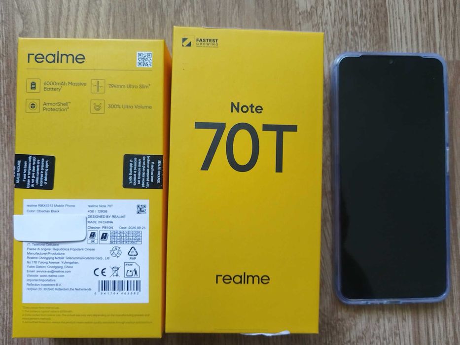 Realme Note 70 T нов