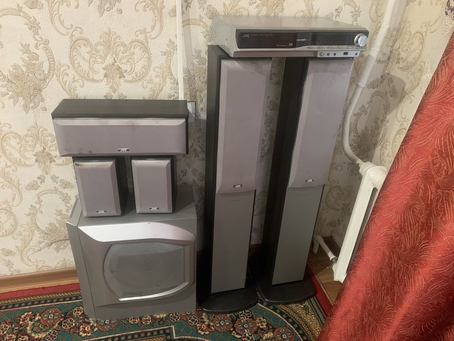 Домашний кинотеатр JVC TH-C90 (DVD + сабвуфер + акустика)